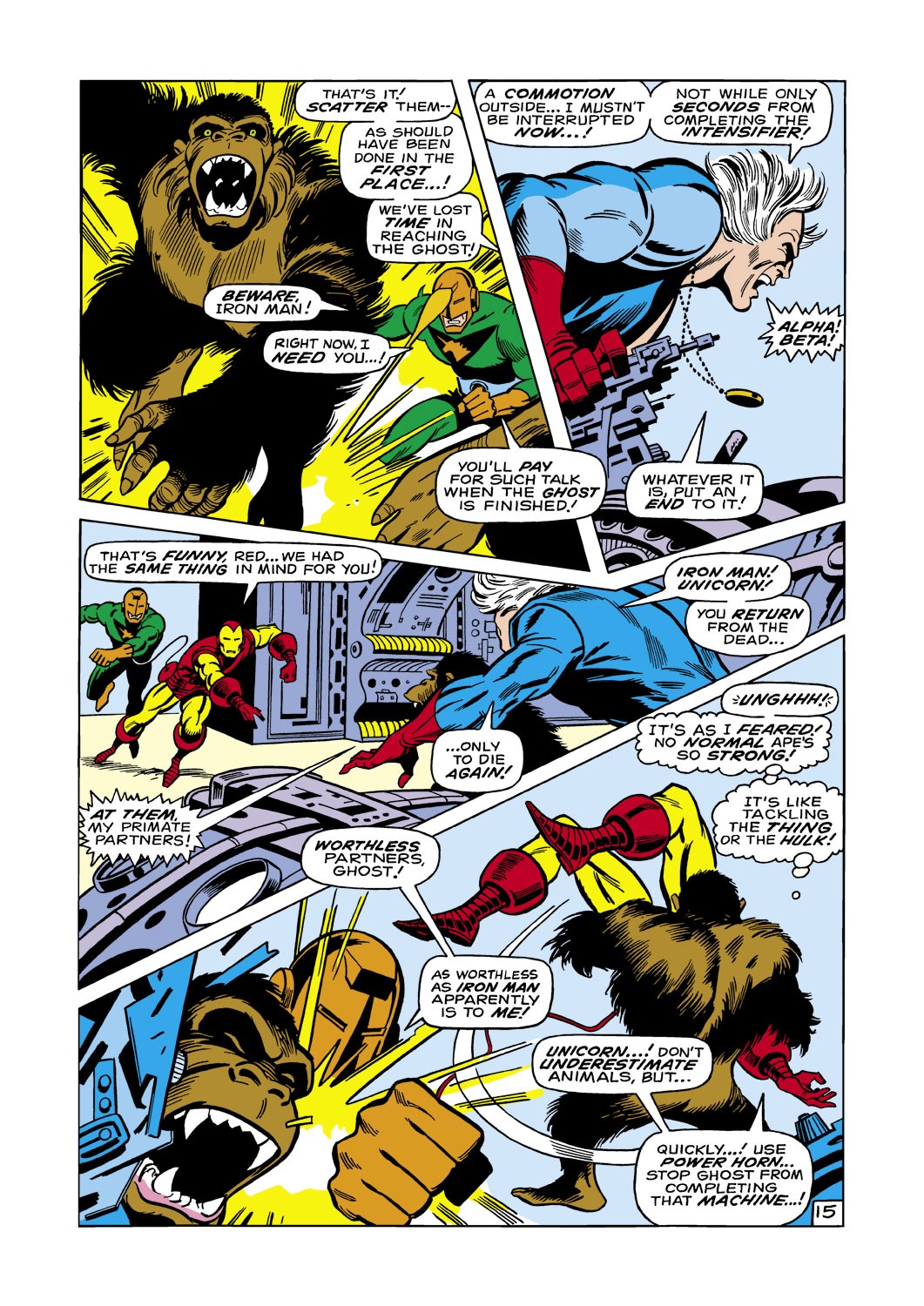Read online Iron Man (1968) comic -  Issue #16 - 16