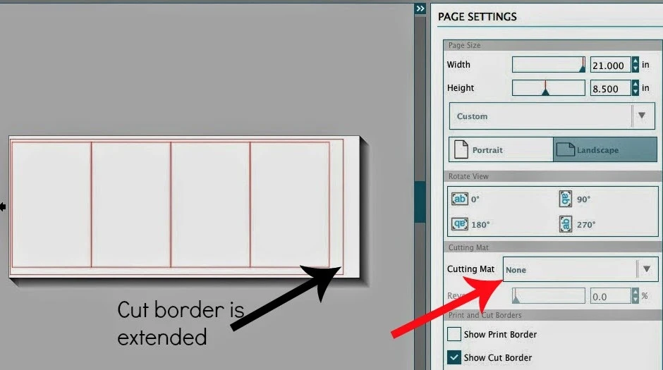 Silhouette Tutorial Cutting Longer Than the Mat Silhouette School
