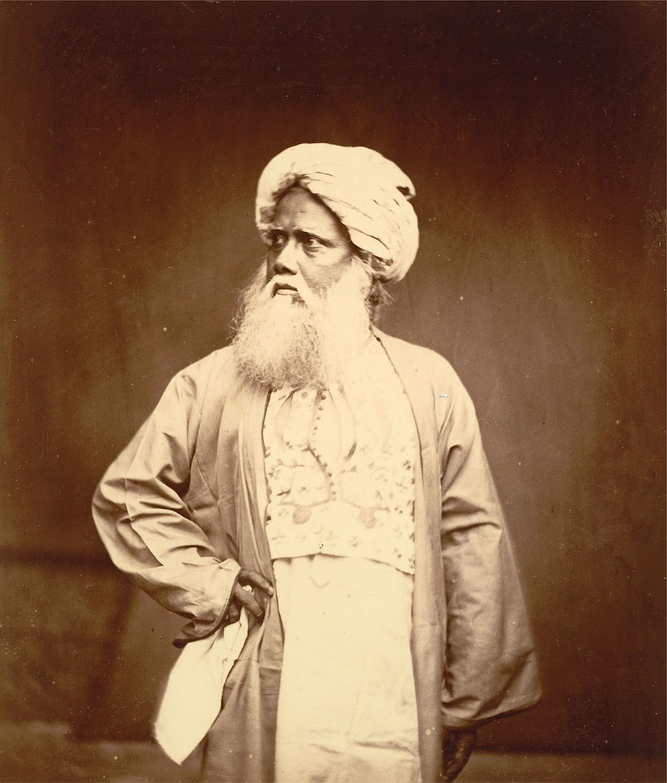 Portrait of an Old Man - Eastern Bengal 1860's