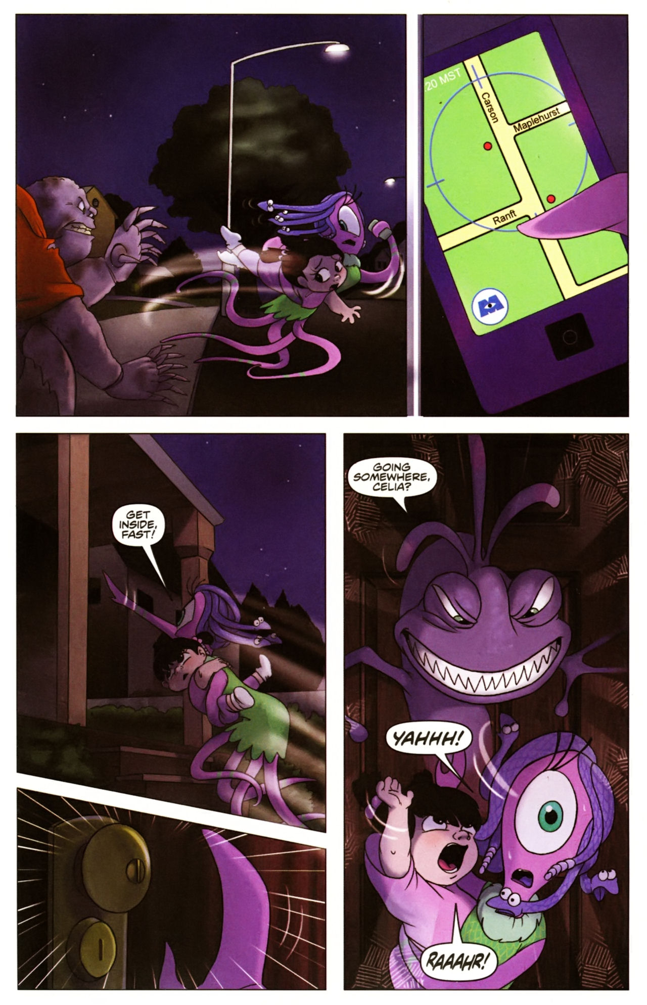 Read online Monsters, Inc: Laugh Factory comic -  Issue #4 - 18