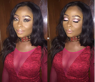 New make-up photo of BBN housemate, Cocoice 