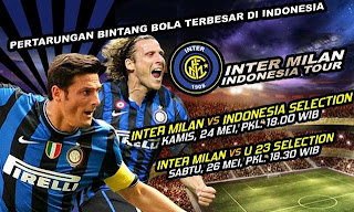 Pertandingan Inter Milan VS Indonesia Selection