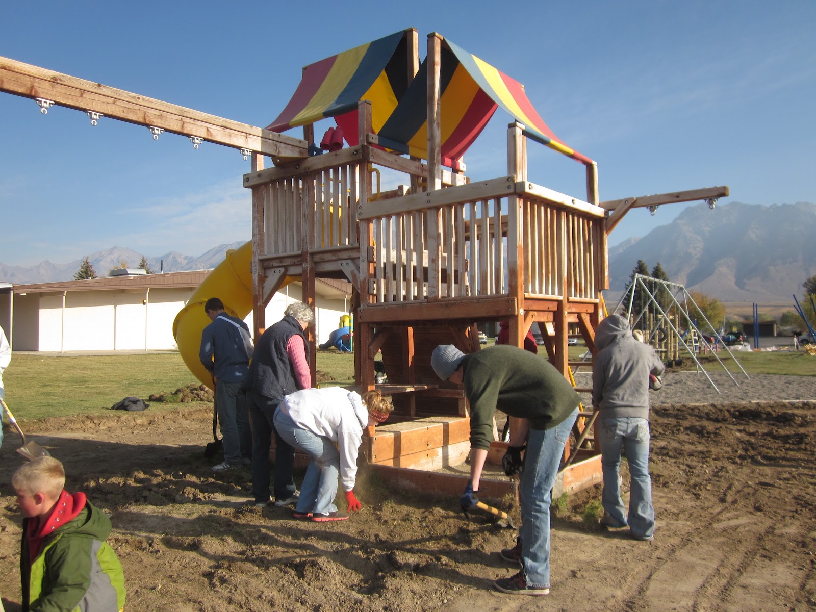 Mackay, Idaho 83251 Mackay Elementary School Playground Equipment