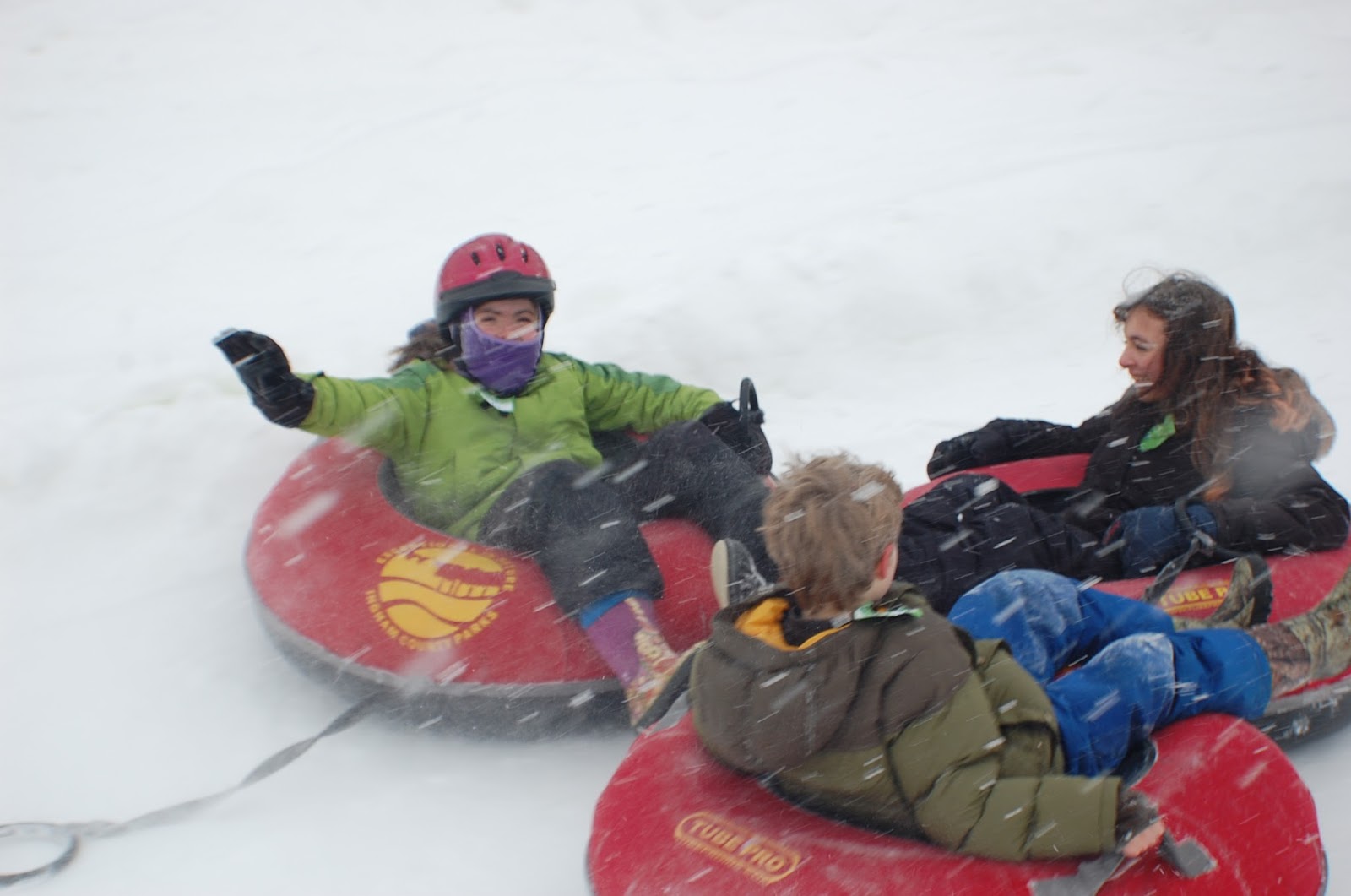 Jason's 5th/6th Grade Class at SummersKnoll School Hawk Island Snow