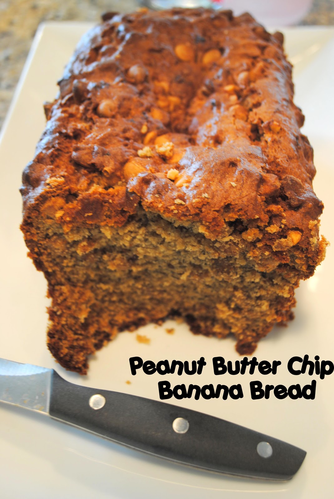 ThriceTheSpice Peanut Butter Chip Banana Bread