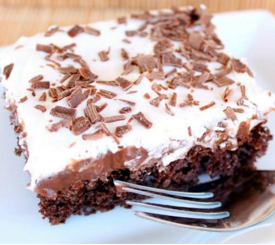 Backrezepte : Schokoladen-Pudding-Kuchen