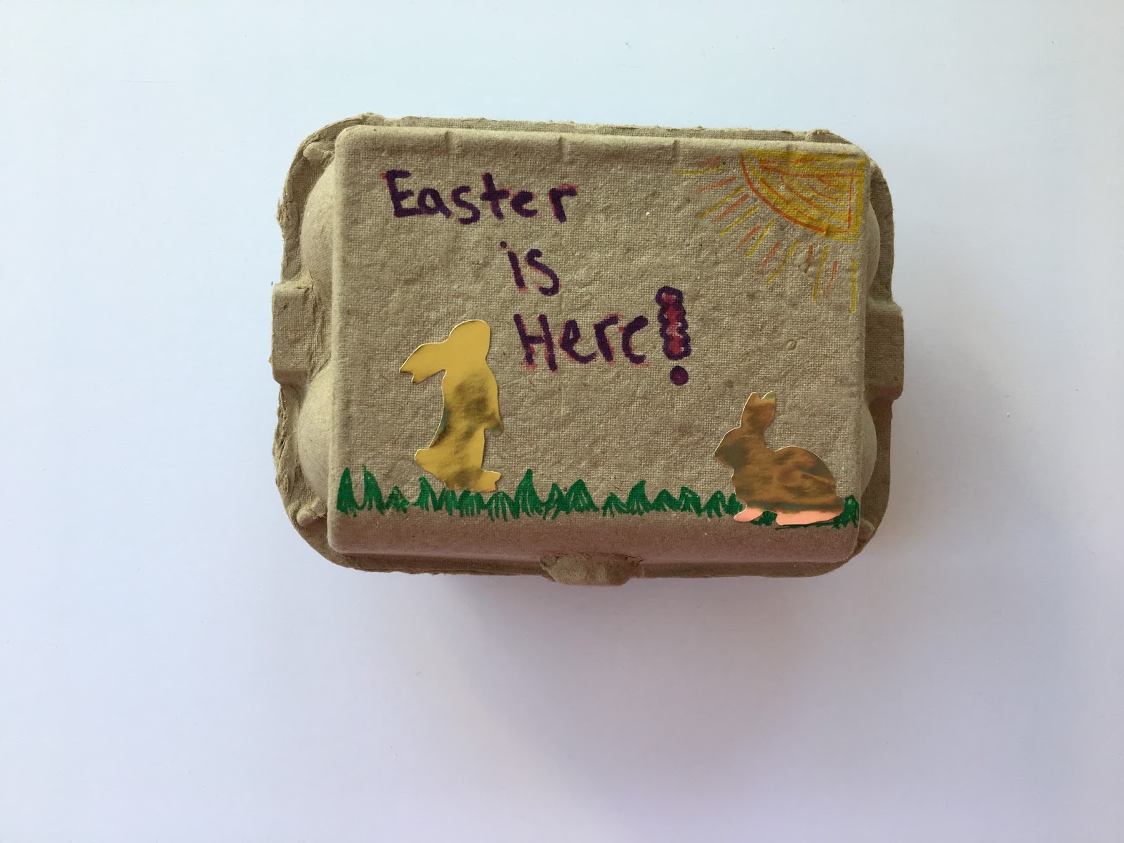 Easter egg Cartons Crafting with Katherine