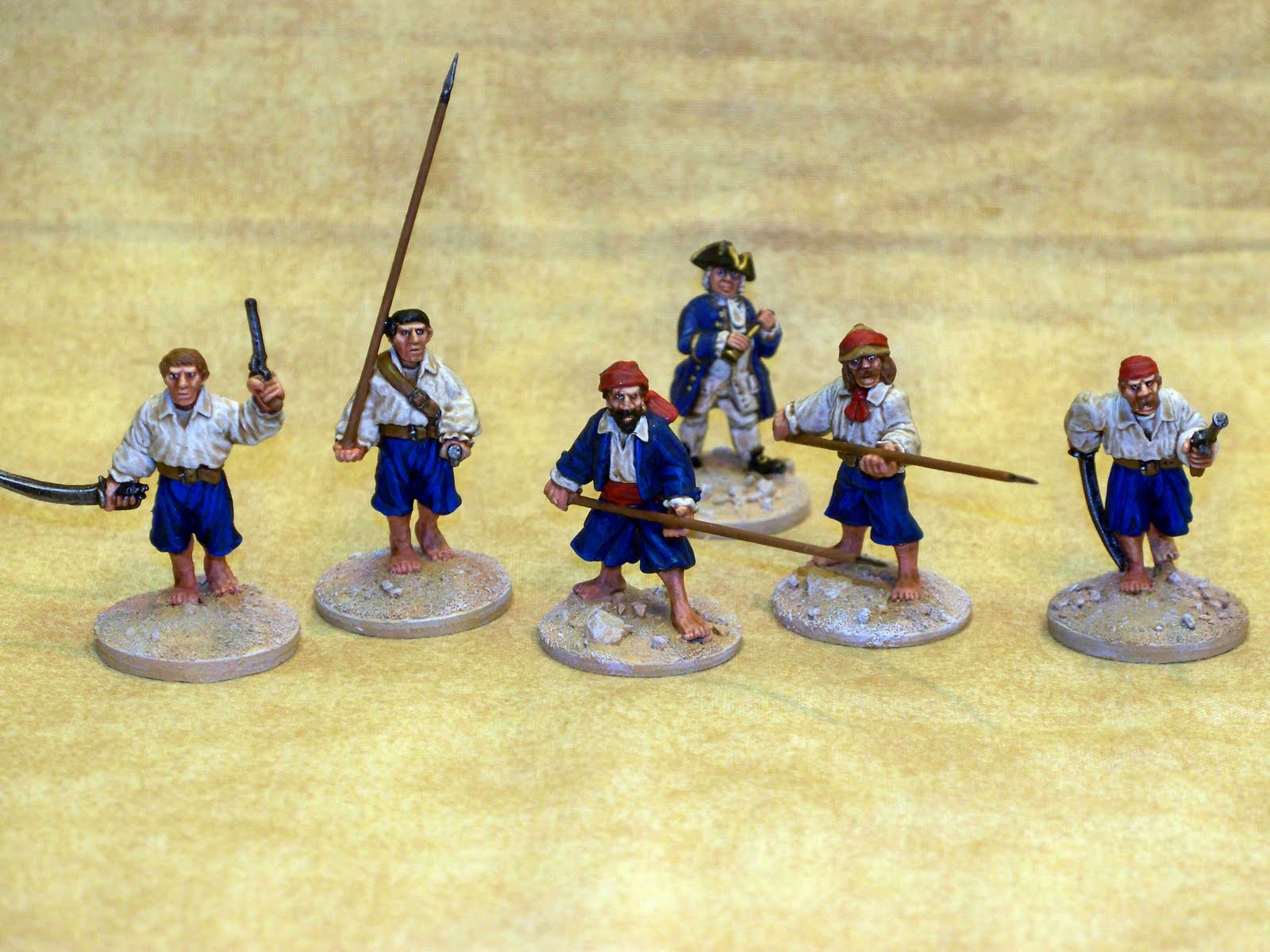 Adventures In Lead Royal Navy Sailors and Captain