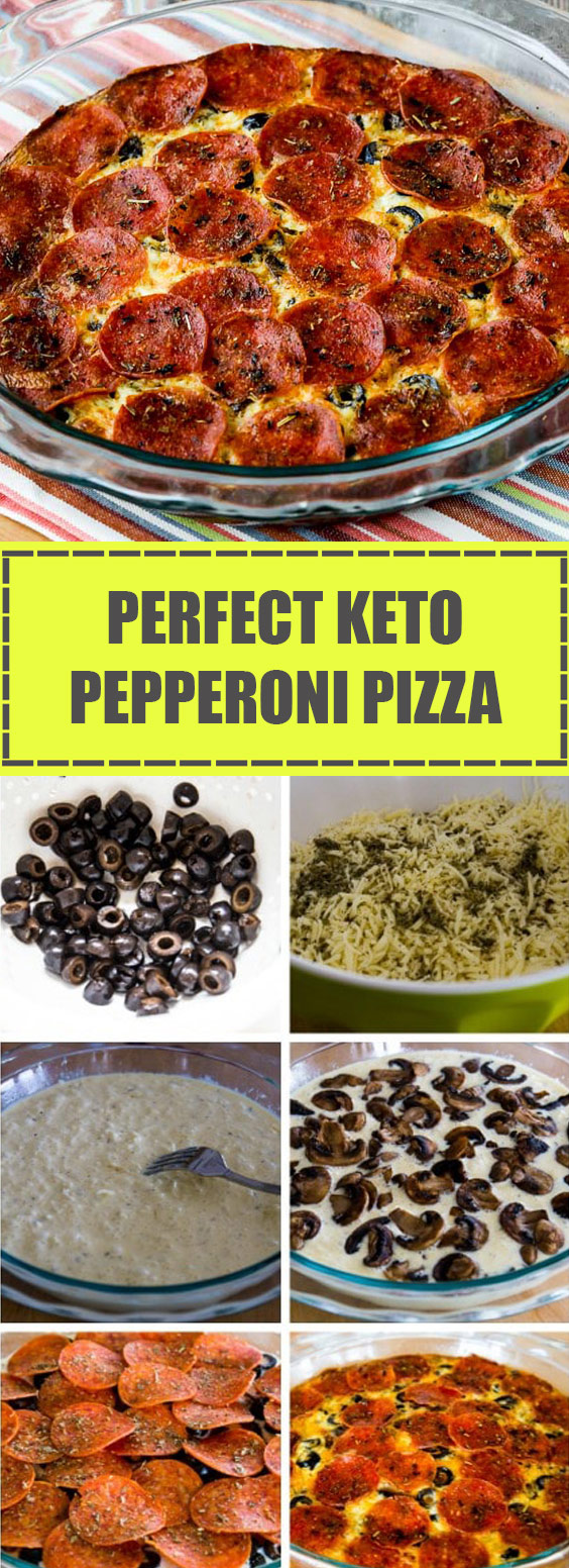 Perfect Keto Pepperoni Pizza ketorecipes ketopizza Idnewstimes