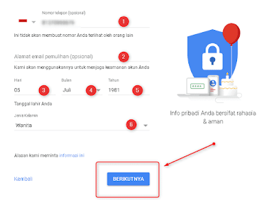 cara membuat akun gmail baru