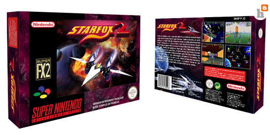 Réalisation de packaging : Starfox 2