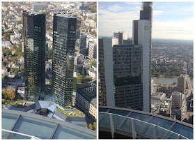 Frankfurt vista da Main Tower