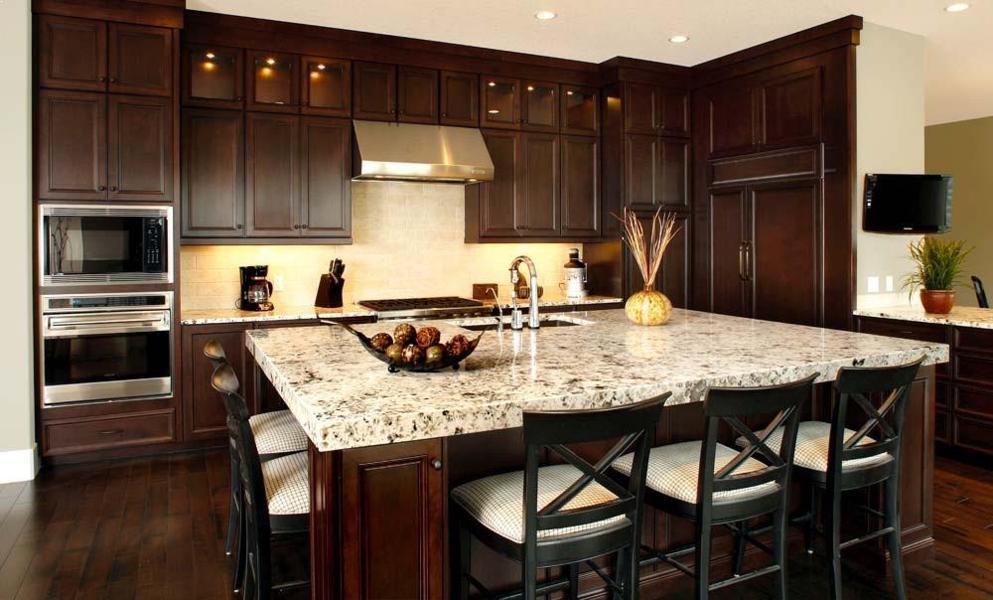 Kitchen Paint Colors With Dark Walnut Cabinets Home