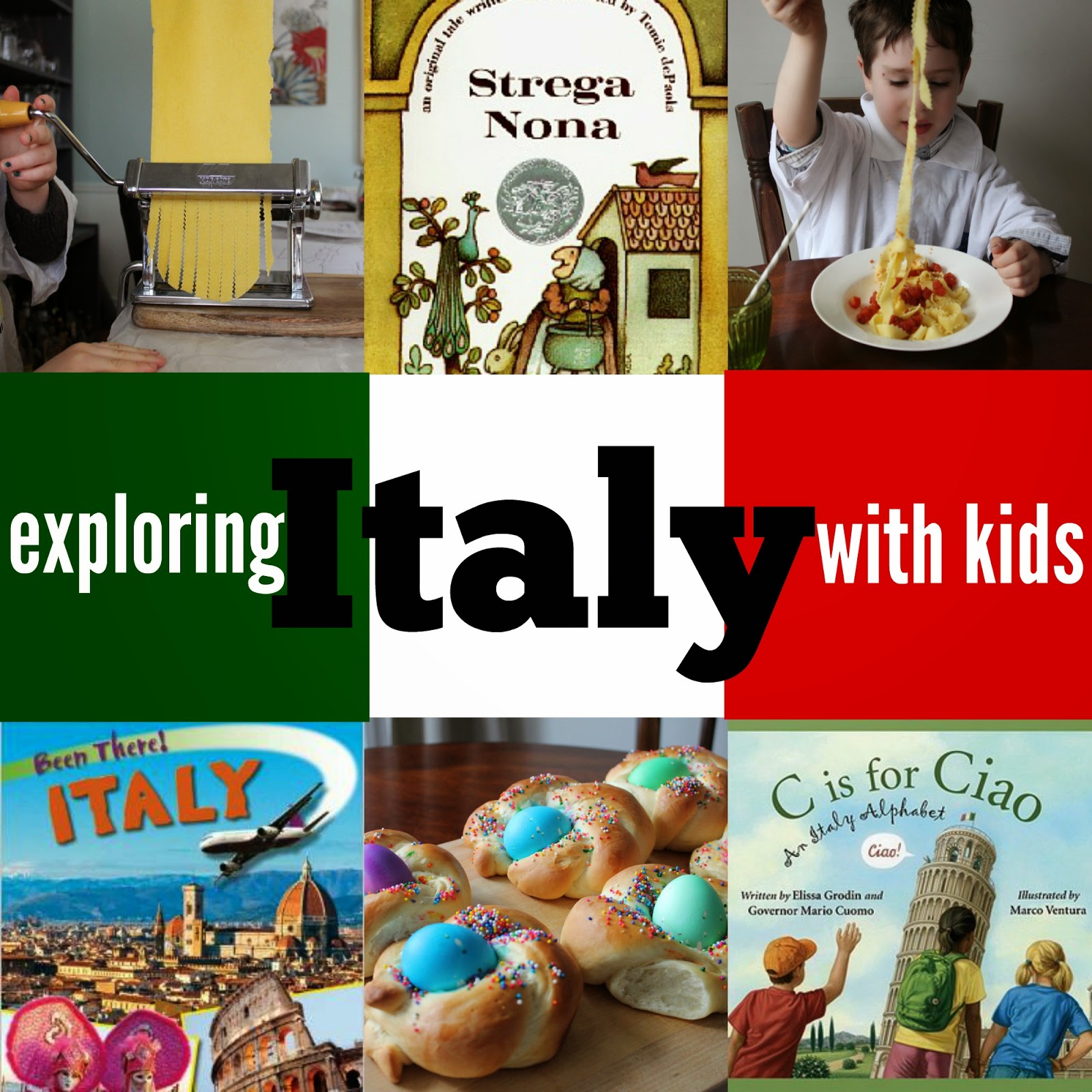 Marie's Pastiche: Exploring Italy with Kids | Food, Activities & Books