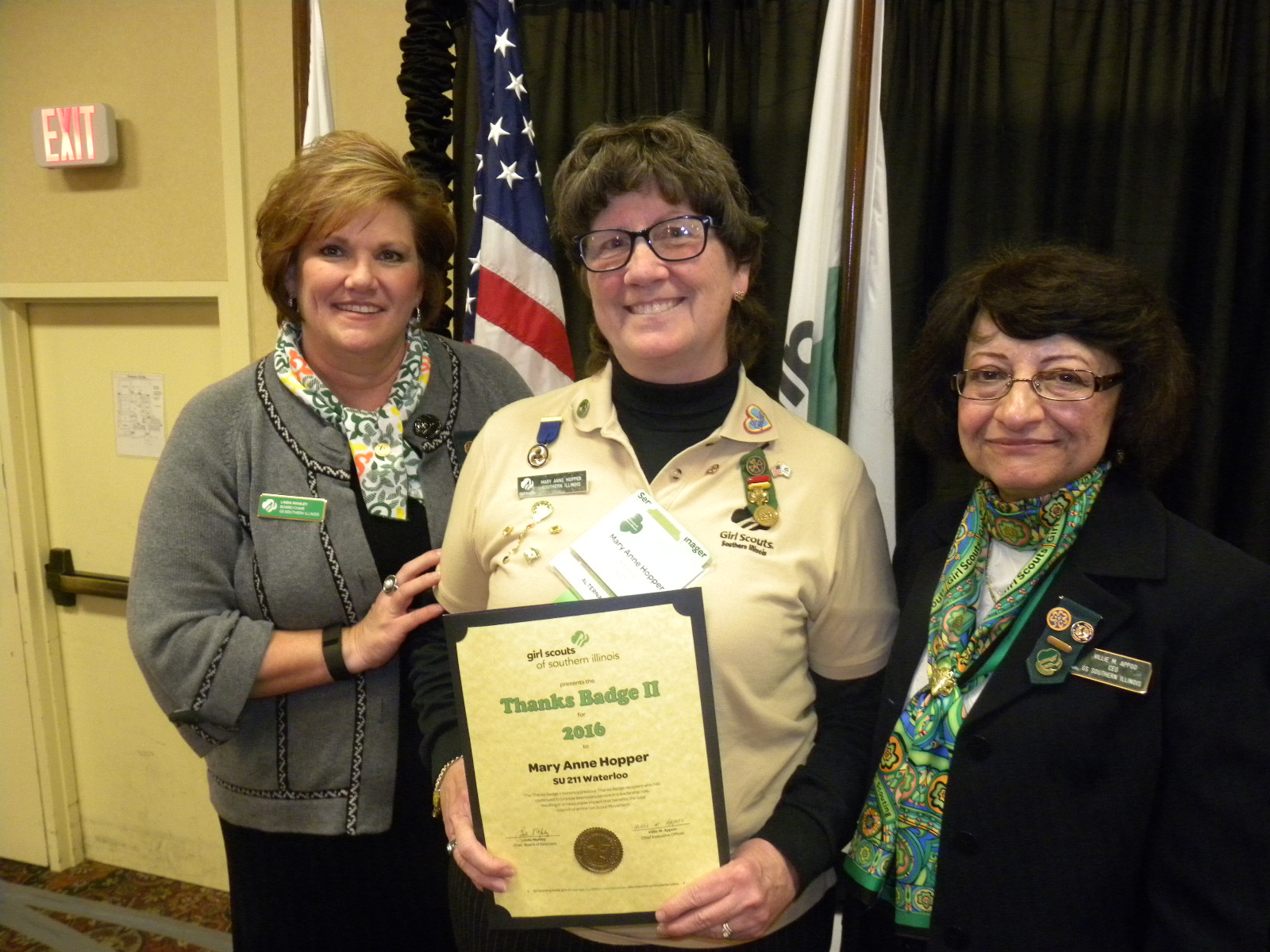 Girl Scouts of Southern Illinois Mary Anne Hopper from Waterloo