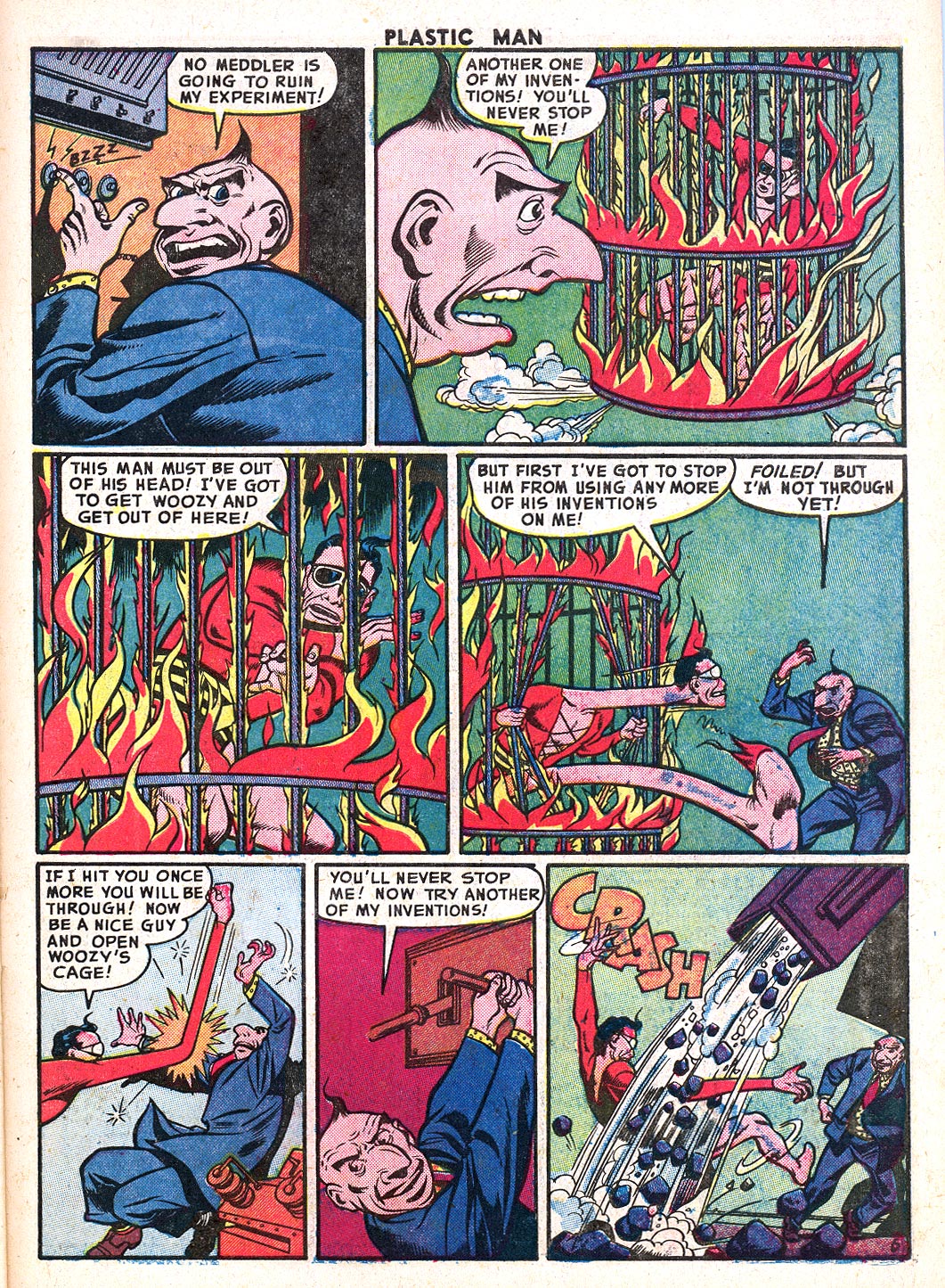 Read online Plastic Man (1943) comic -  Issue #35 - 31
