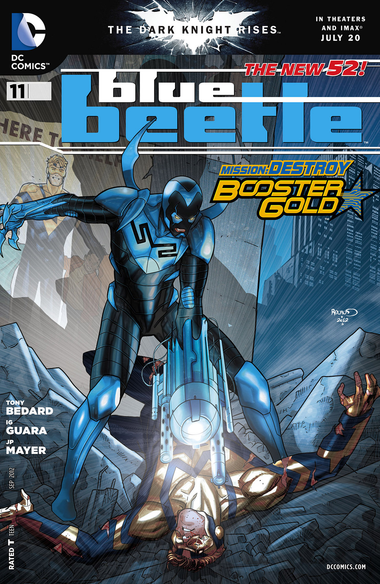 Read online Blue Beetle (2011) comic -  Issue #11 - 1