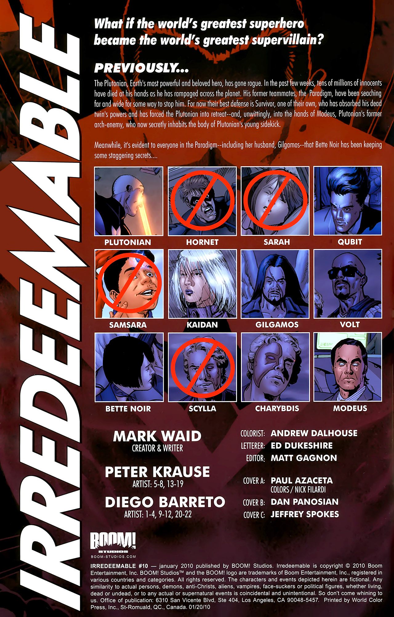 Read online Irredeemable comic -  Issue #10 - 3