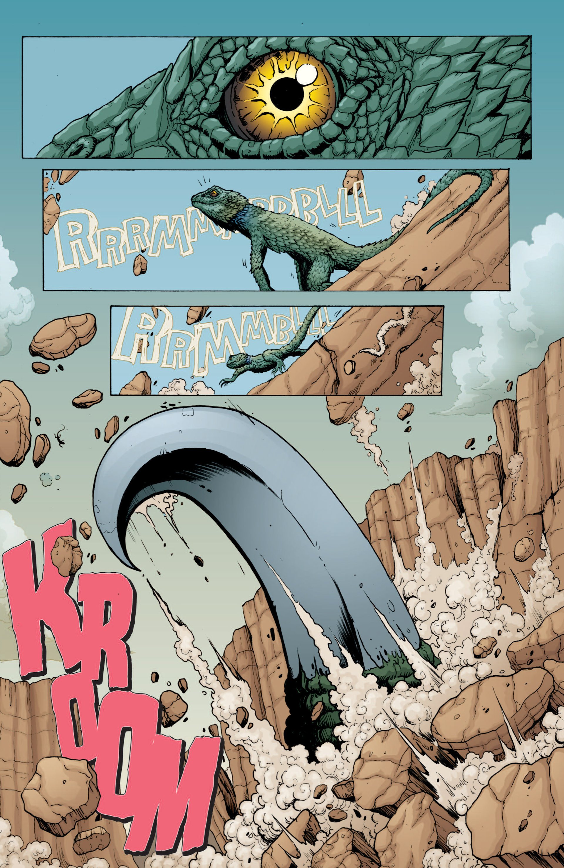 Godzilla Rulers of Earth Issue 1.