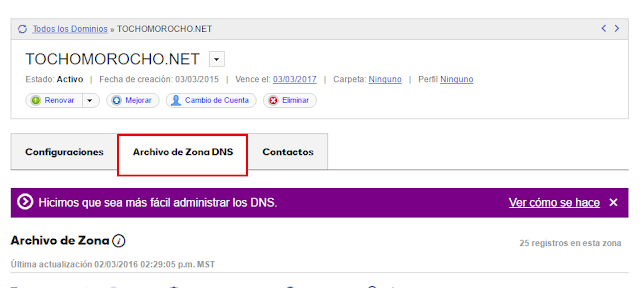 Archivo de Zona DNS