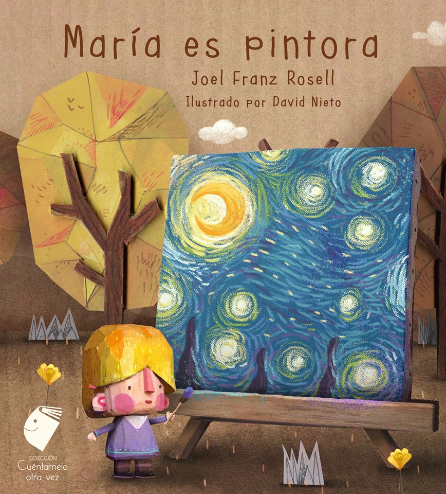 "María es pintora", mi libro n° 29