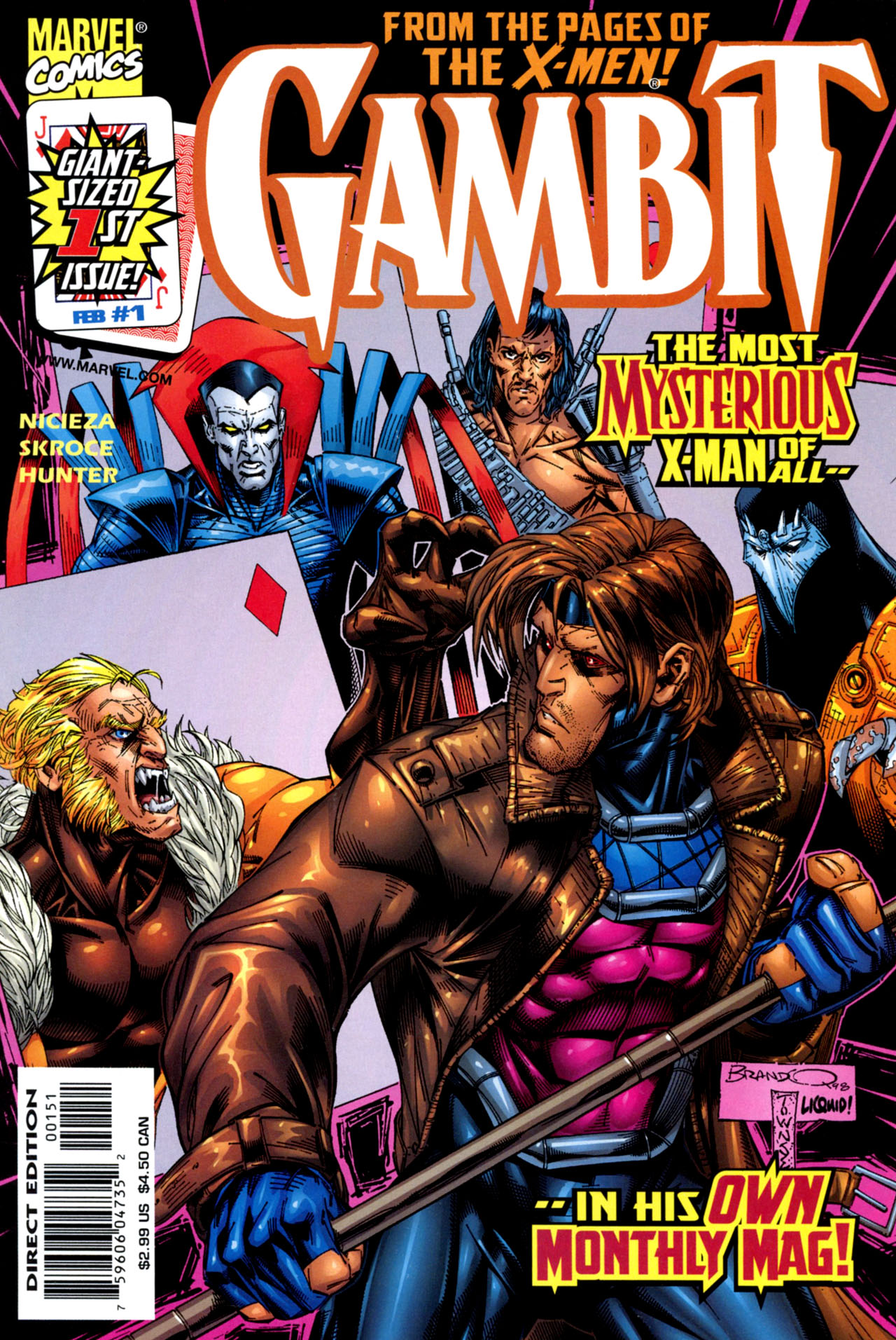 Read online Gambit (1999) comic -  Issue #1 - 4