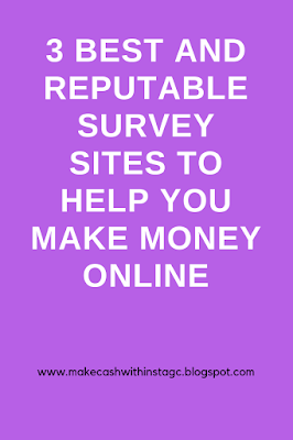 3 Best survey sites to help you make money online