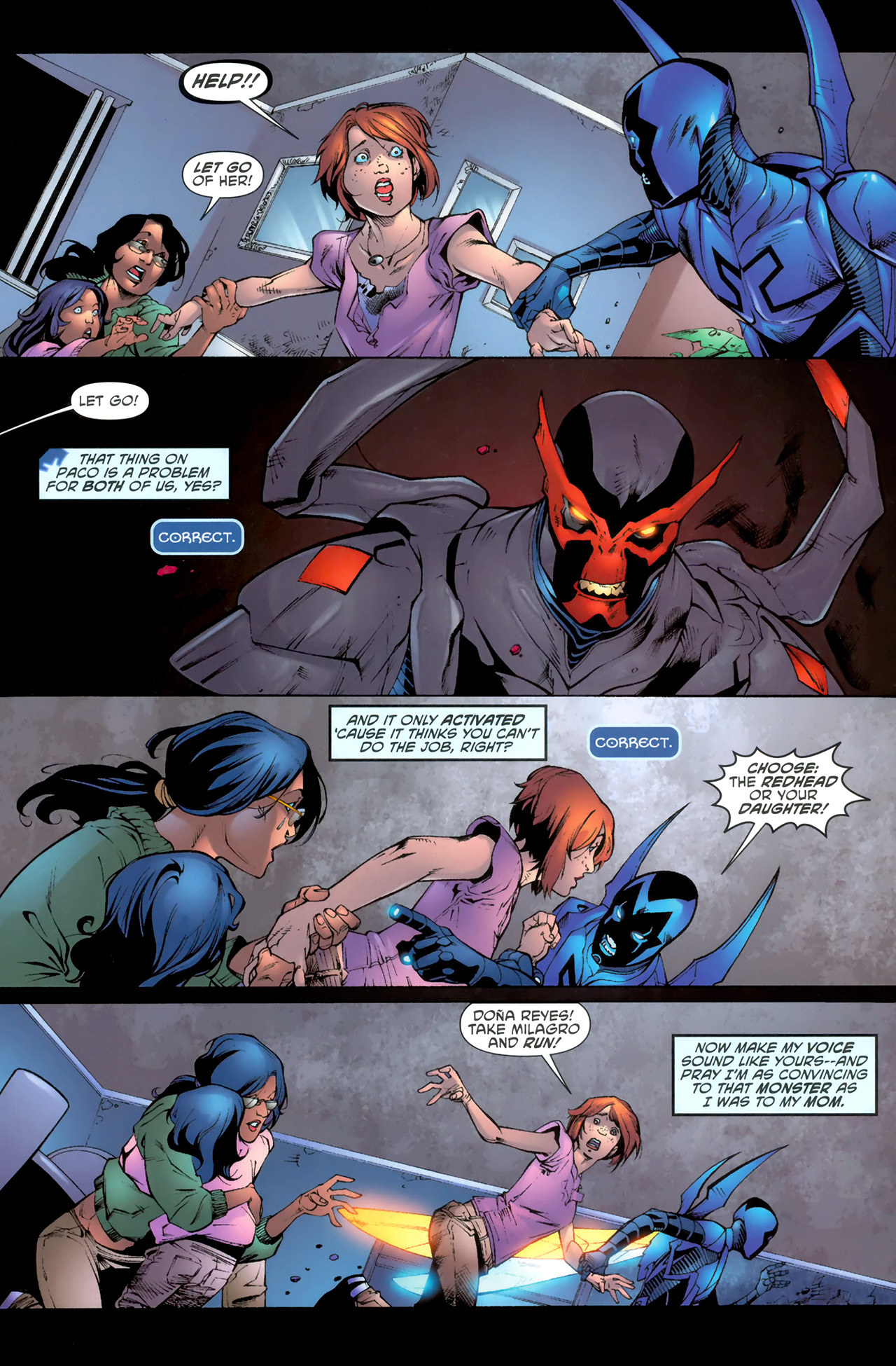 Read online Blue Beetle (2011) comic -  Issue #6 - 16