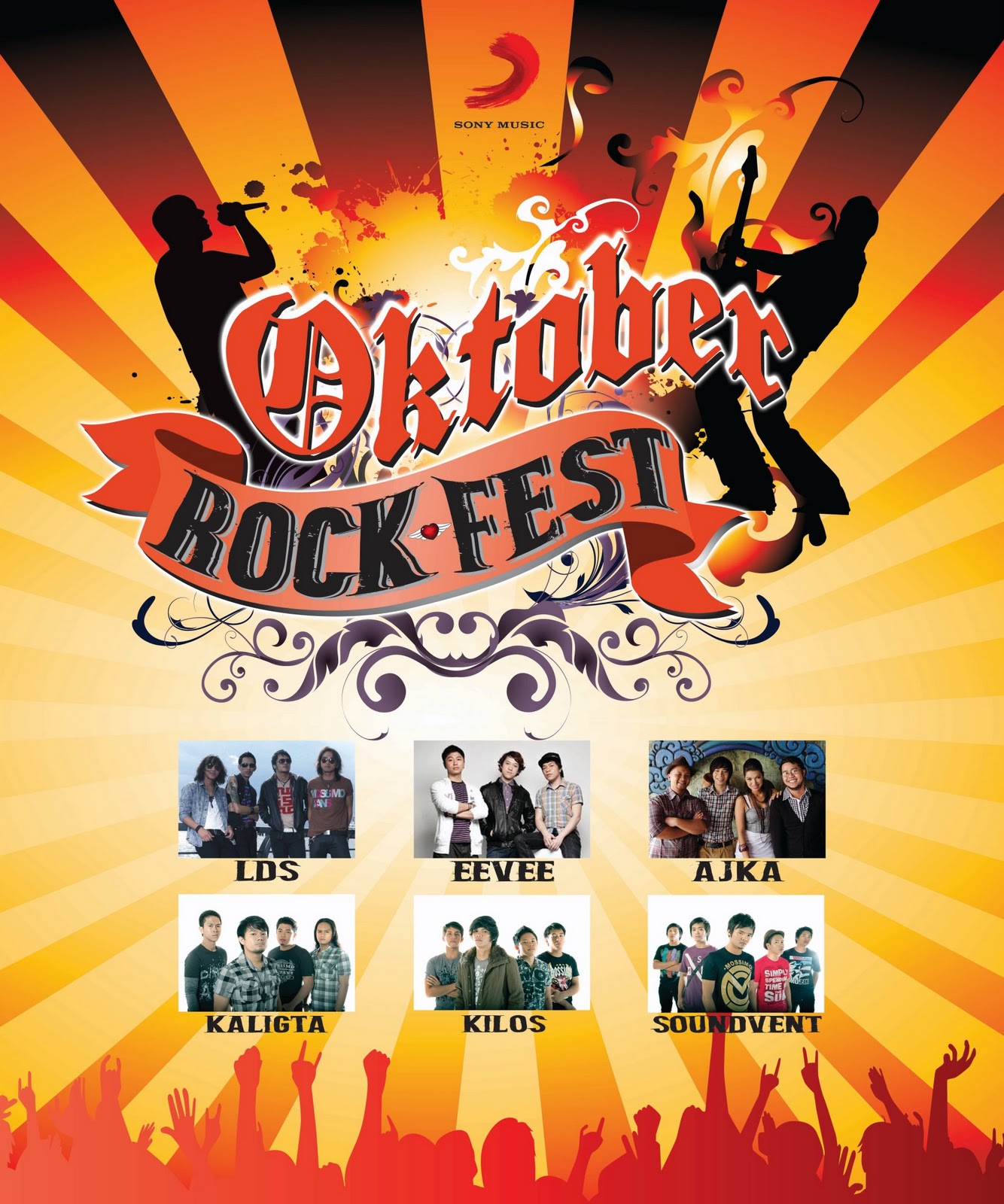 [93] Rock Fest Poster By Affiche Gif