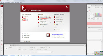 Belajar Desain: Mengenal Adobe flash CS3