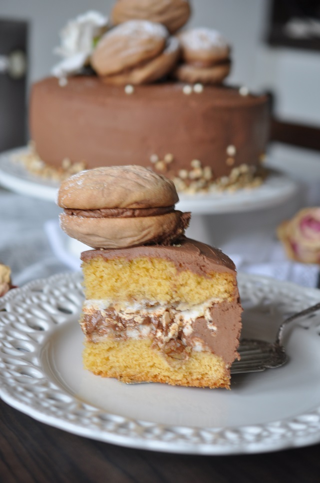 Caketime by Tamaris: Schoko-Baiser Torte mit Walnuss Cookies
