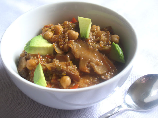 Jamaican-Style Jerk Chili with Chickpeas and Quinoa