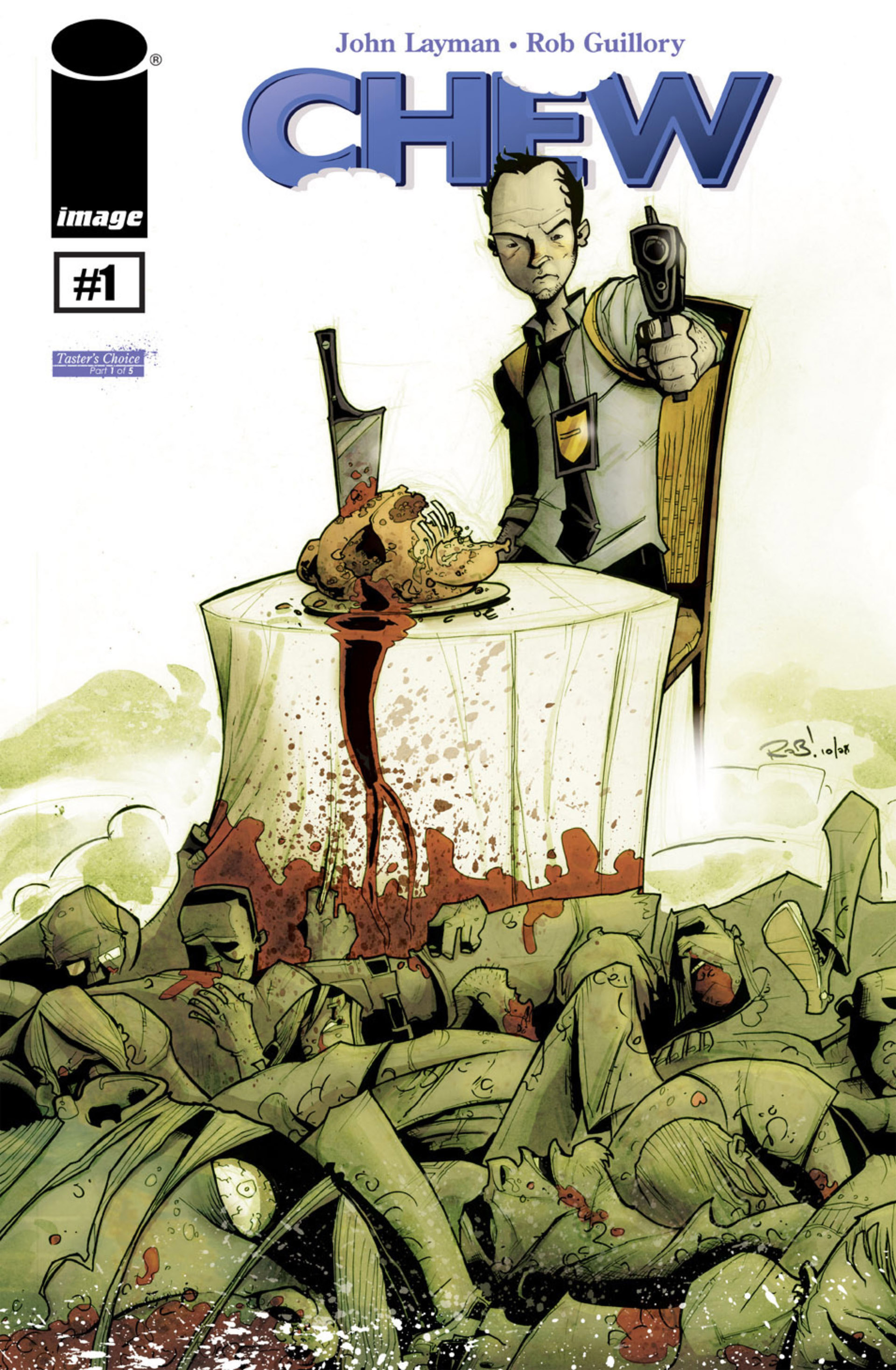 Read online Chew comic -  Issue # _TPB 1 - Taster´s Choise - 1