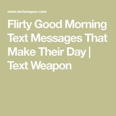 good morning messages for him