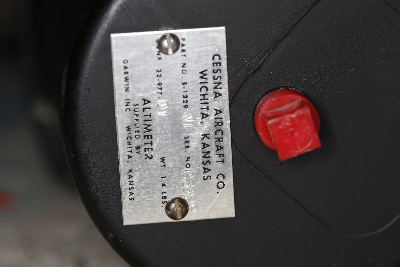 VE2GYA 1964 Cessna Altimeter disassembly, repair and reassembly