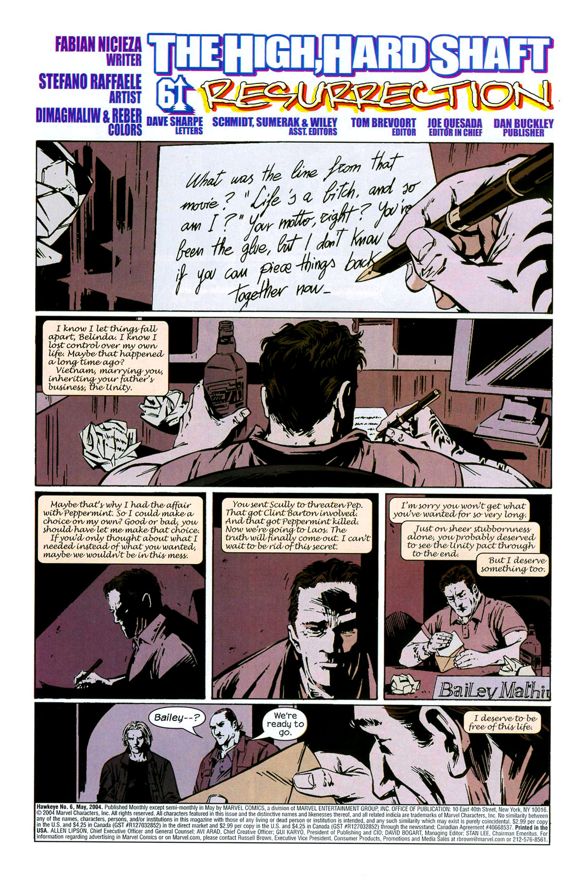 Hawkeye (2003) Issue #6 #6 - English 5 Hawkeye (2003) Issue #6 #6 - English 5