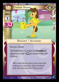 My Little Pony Cheese Shoes High Magic CCG Card