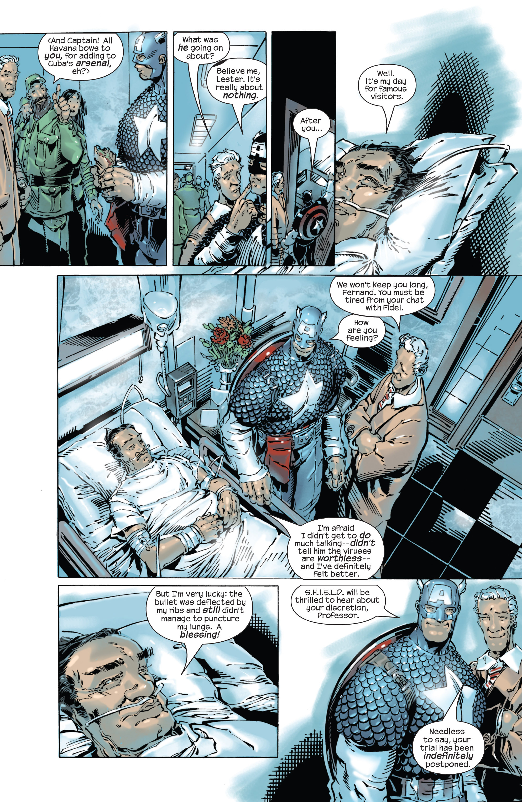 Read online Captain America (2002) comic -  Issue #25 - 8