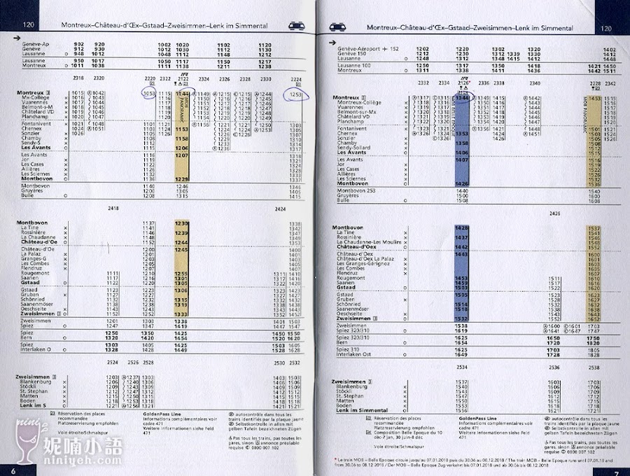 【坐火車遊瑞士】黃金列車GoldenPass Line。最受歡迎的超經典東方快車