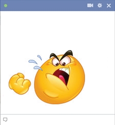 Facebook Mad Emoticon