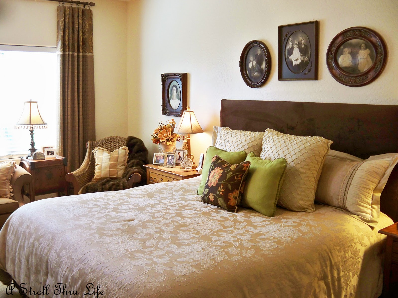 Adding A Little Fall To The Bedroom - A Stroll Thru Life, image size:1600x1200