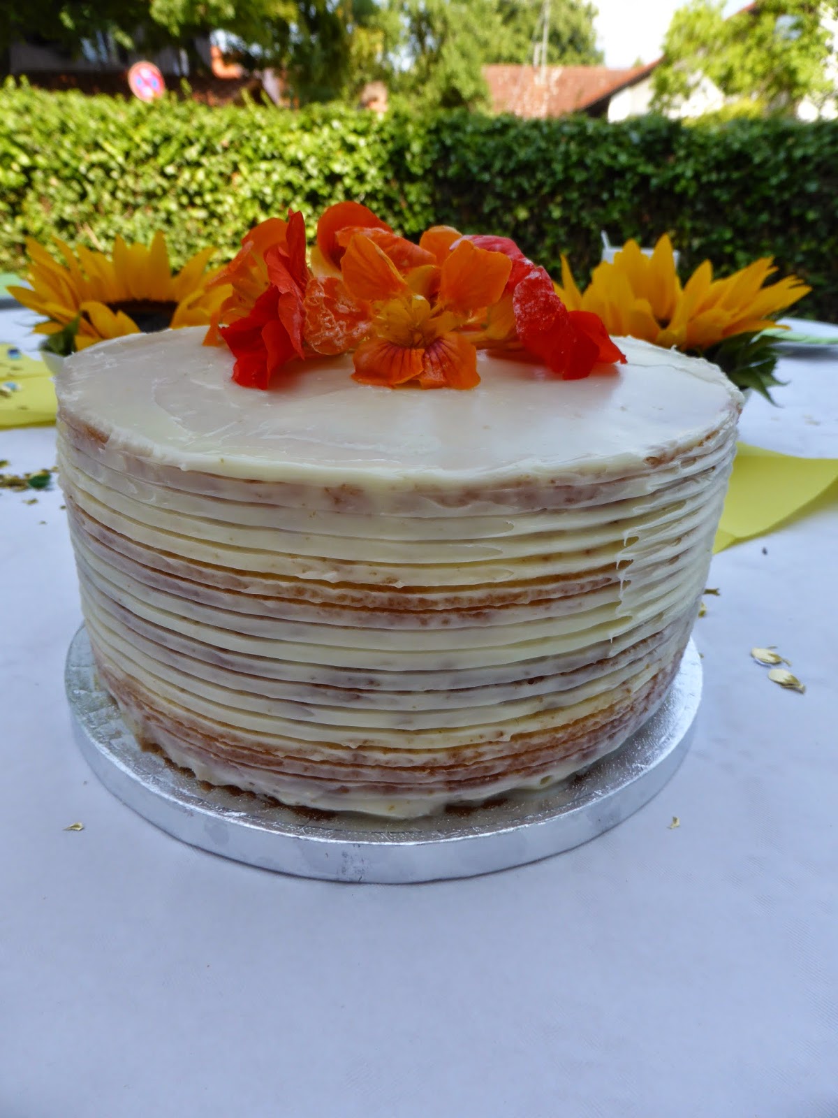 Karins leckerer Backzauber: Lemon Curd-Torte zu meinem Geburtstag