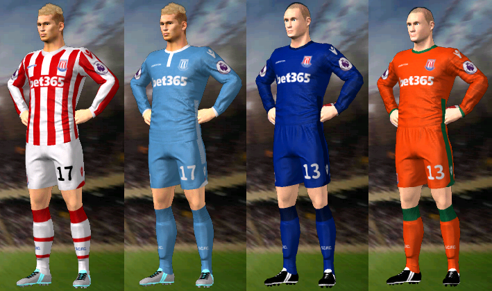 kit stoke city dream league soccer 2019