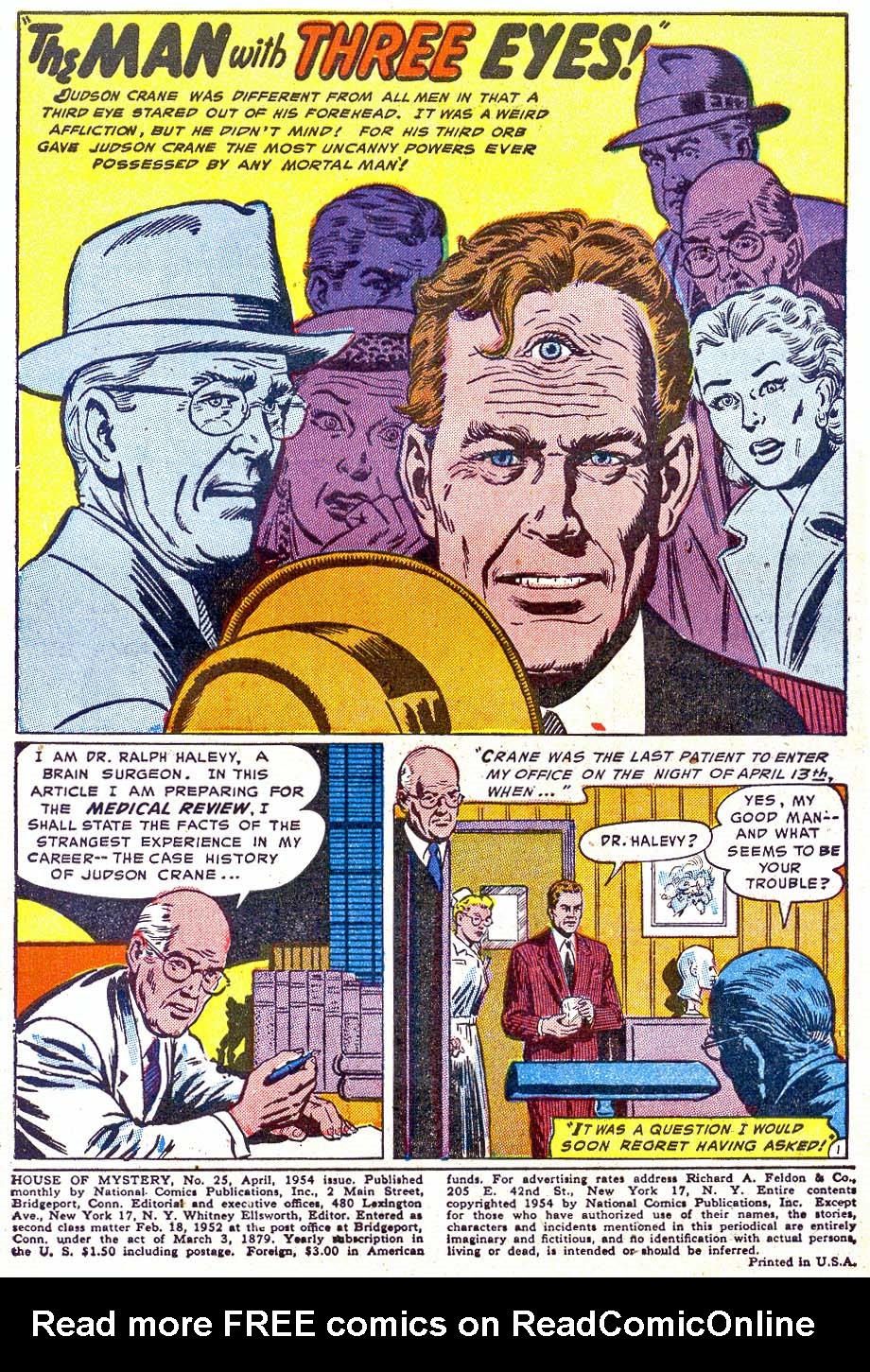 Read online House of Mystery (1951) comic -  Issue #25 - 3