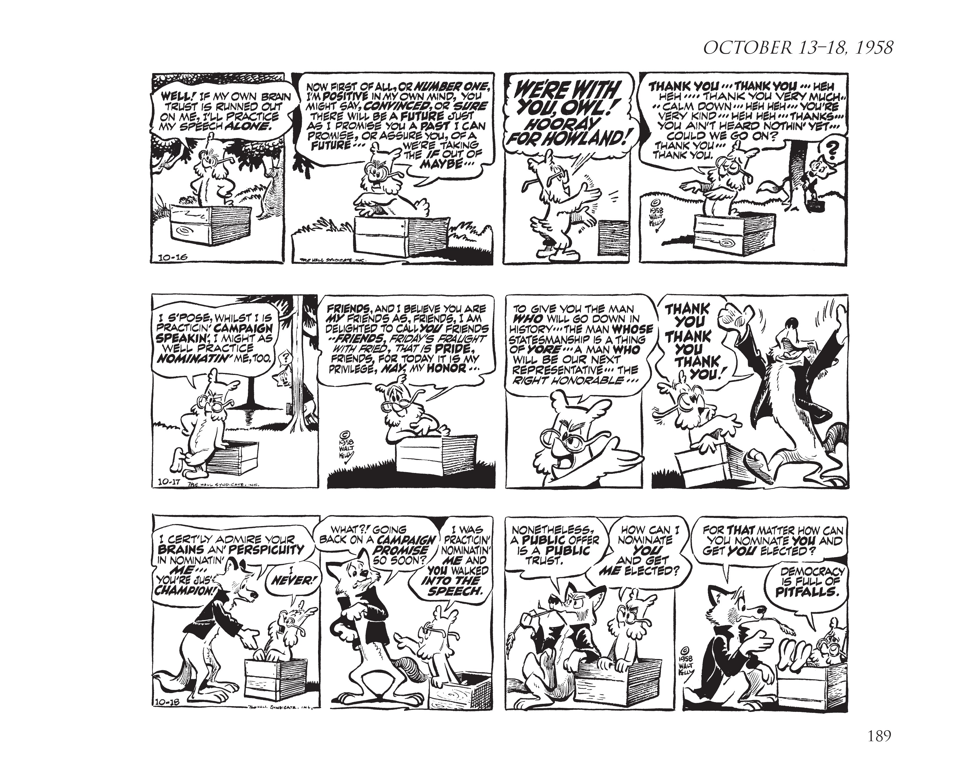 Read online Pogo by Walt Kelly: The Complete Syndicated Comic Strips comic -  Issue # TPB 5 (Part 2) - 98