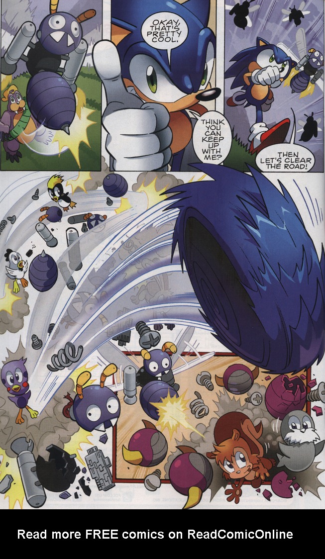 Read online Sonic The Hedgehog comic -  Issue #226 - 22
