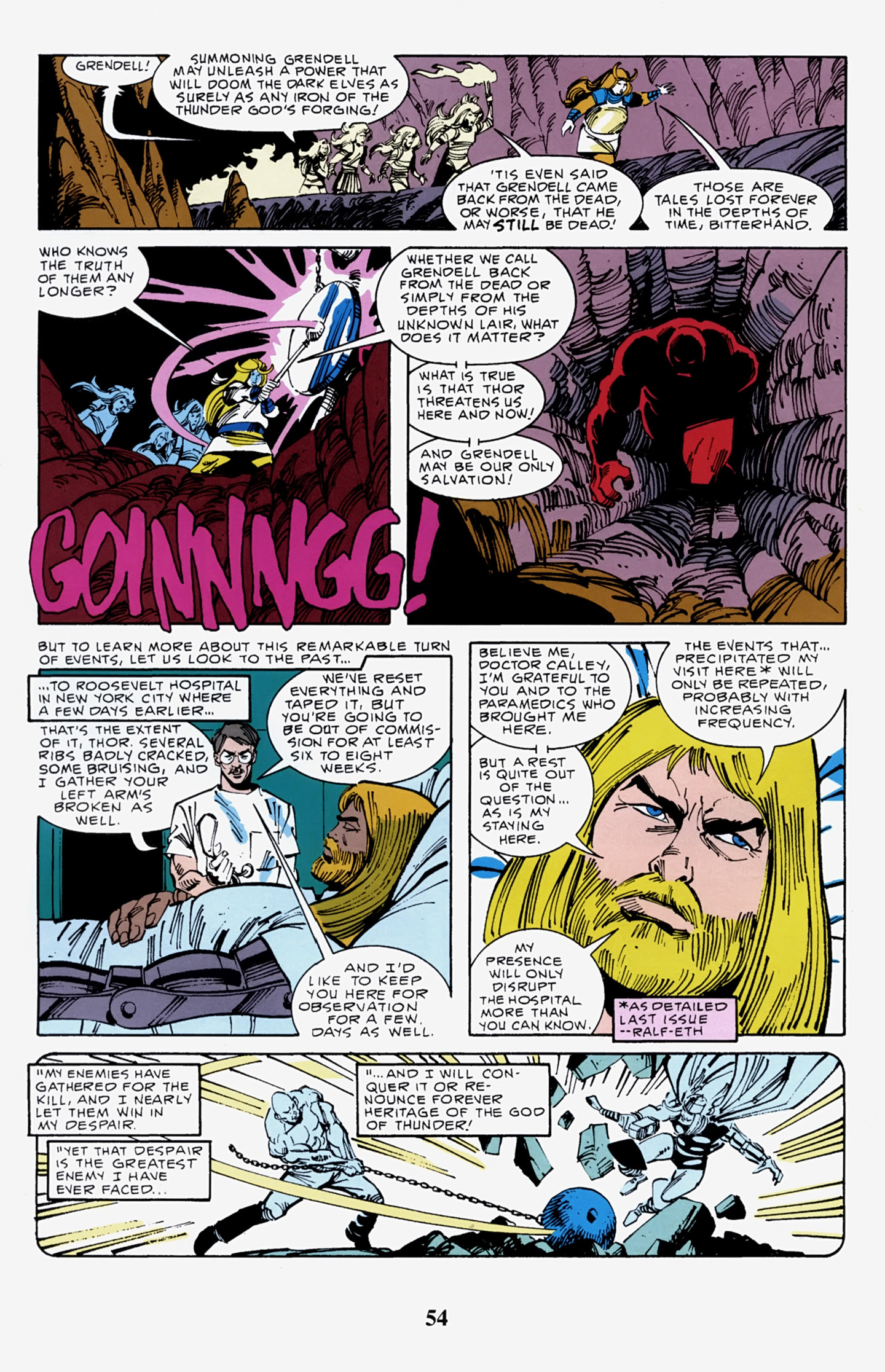 Read online Thor Visionaries: Walter Simonson comic -  Issue # TPB 5 - 56