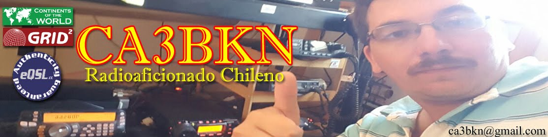 Radioaficionado Chileno CA3BKN