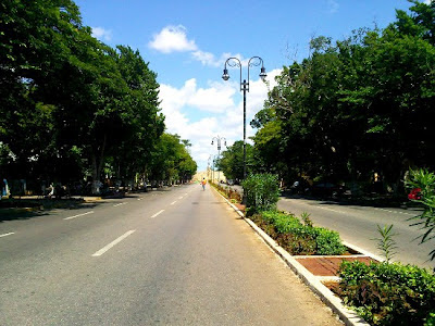 Paseo de Montejo en Merida Yucatan Mexico