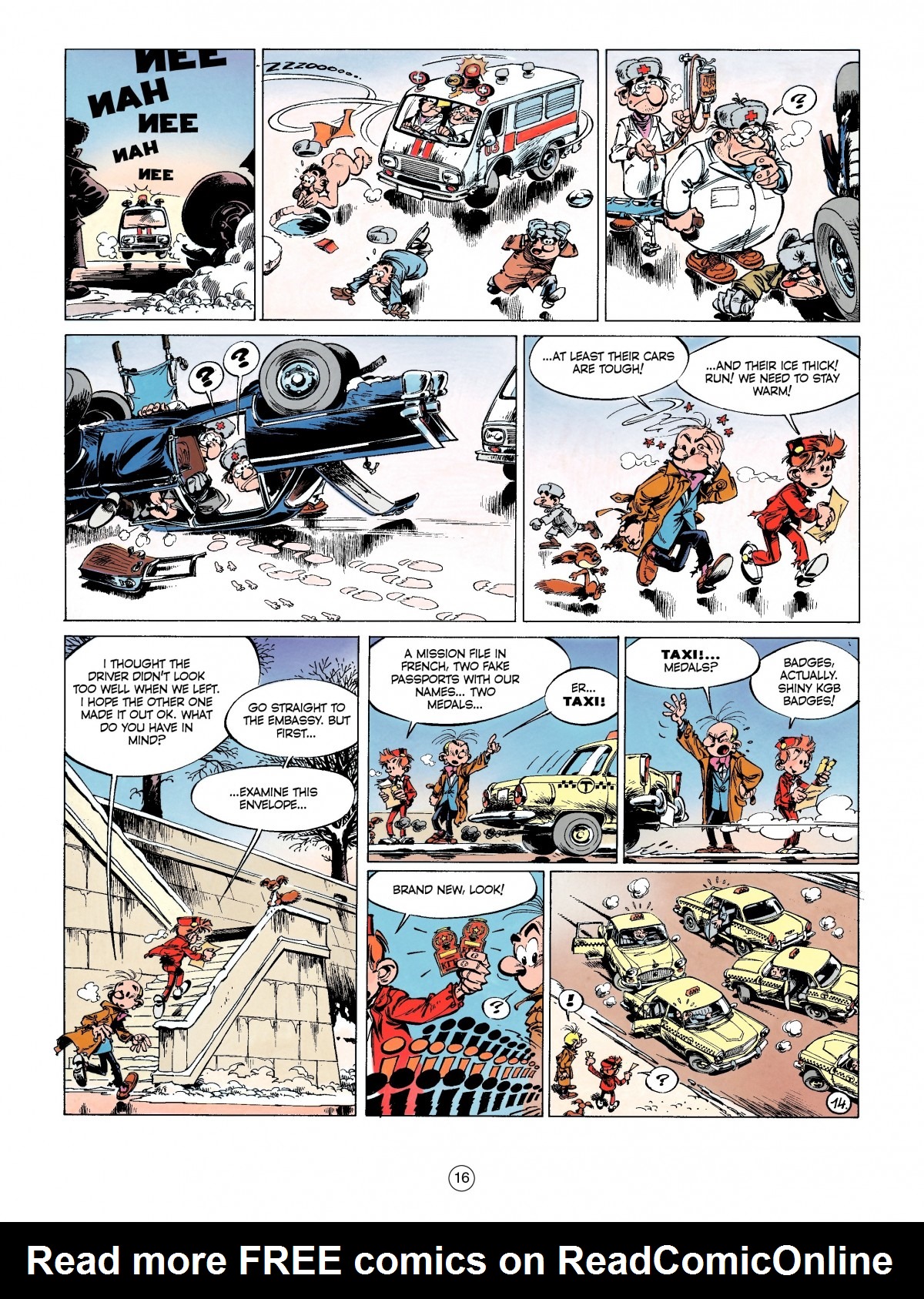 Read online Spirou & Fantasio (2009) comic -  Issue #6 - 16